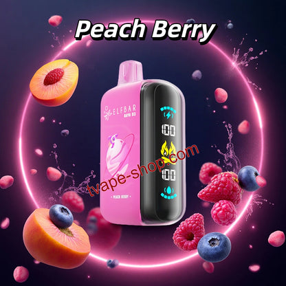 Peach Berry Elf Bar Raya D3 25000