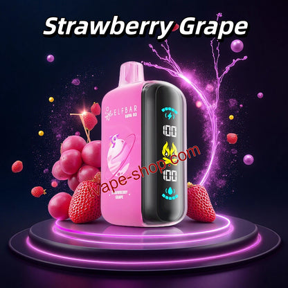 Elf Bar Raya D3 25000 Puffs Strawberry Grape