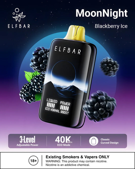 Elfbar Moon Night 40000 – Blackberry Ice