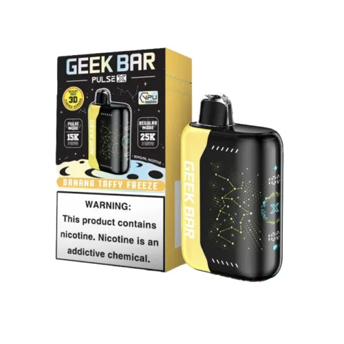Geekvape Banana Taffy Freeze Geek Bar Pulse X 25K Einweg-E-Zigarette