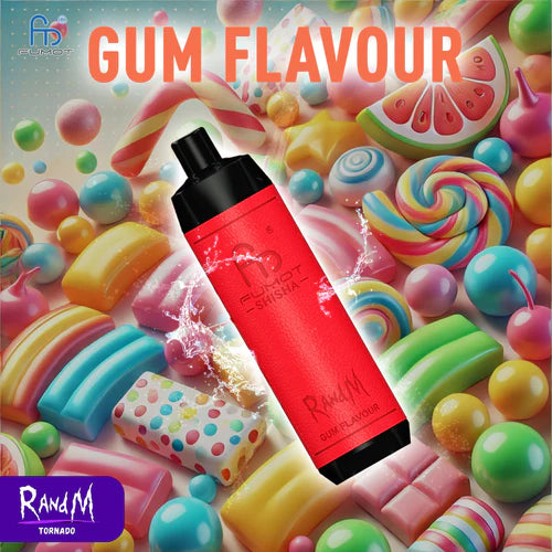RandM Shisha Vape 10000 Gum Flavour Geschmack