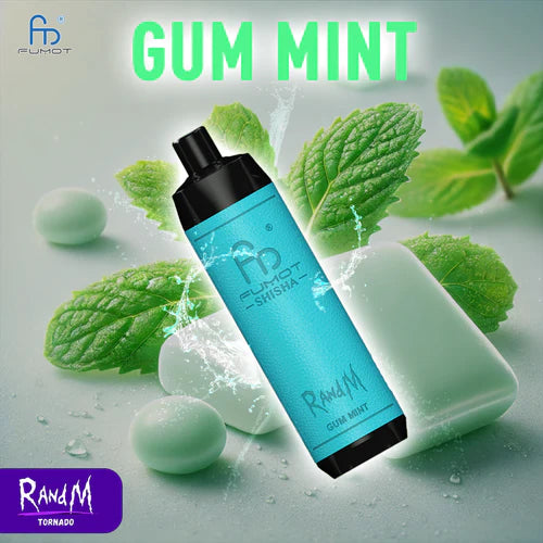 RandM Shisha 10K Züge Gum Mint
