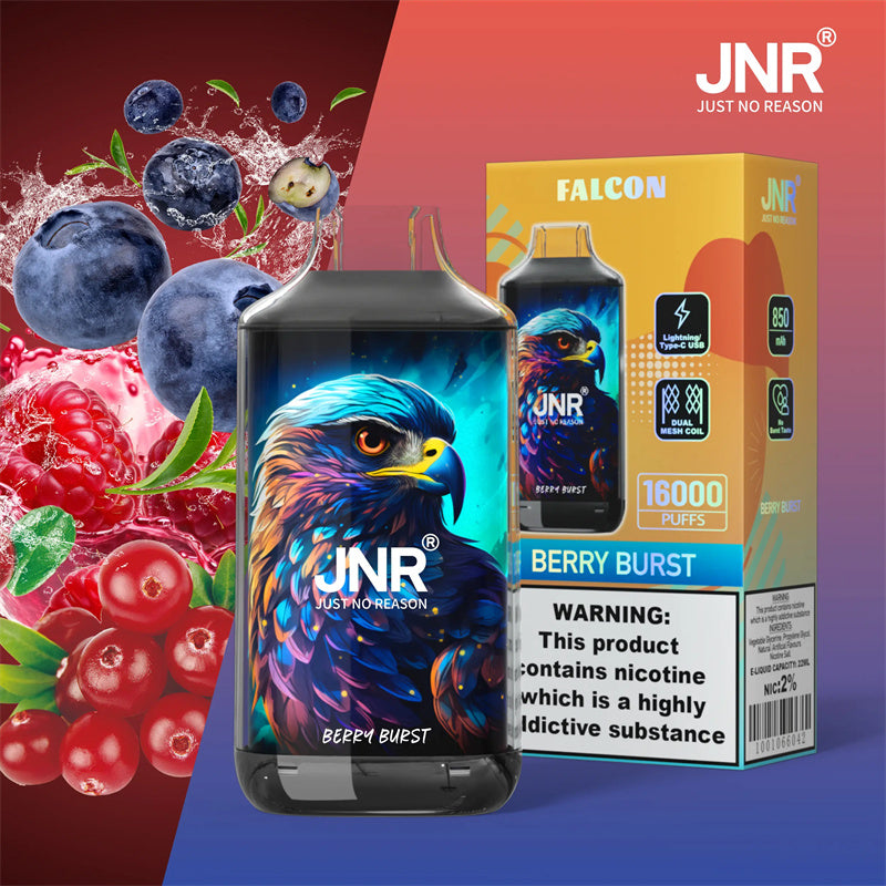 JNR Falcon 16K Puffs Berry Burst Vape