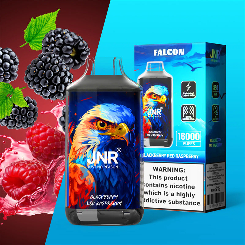 JNR Falcon 16K Vape Blackberry Red Raspberry Geschmack