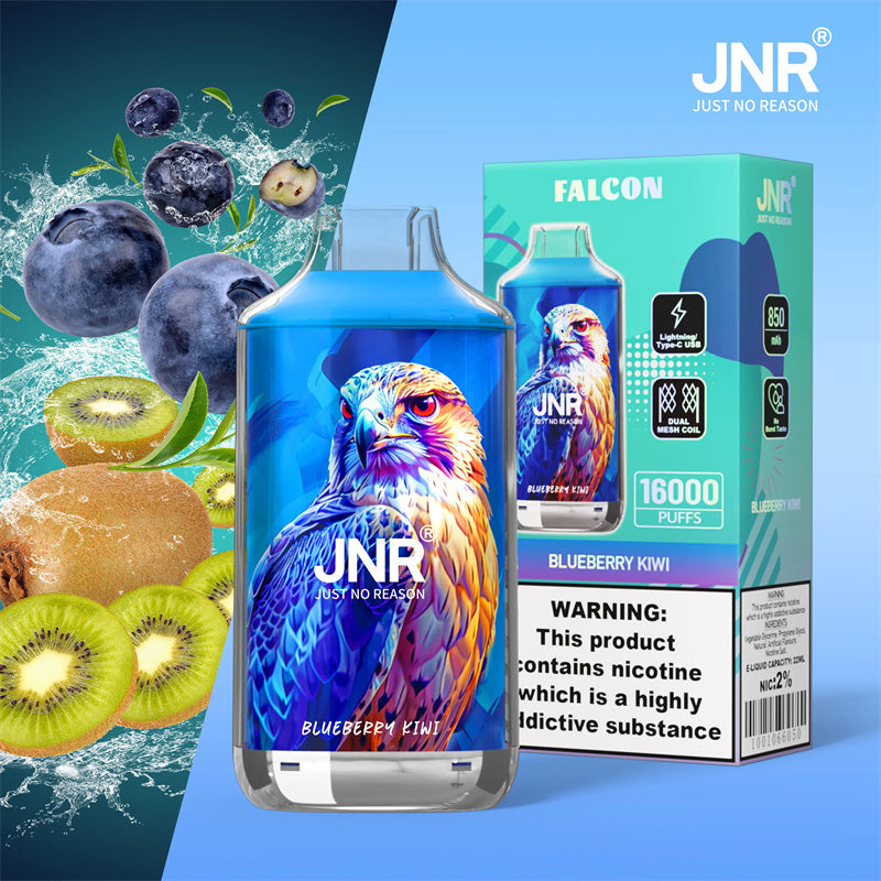 JNR Falcon 16K Puffs Blueberry Kiwi Vape