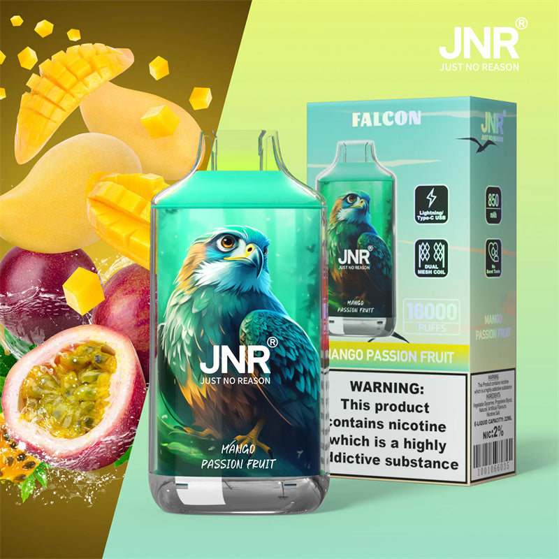 JNR Falcon 16K Puffs Mango Passion Fruit Vape