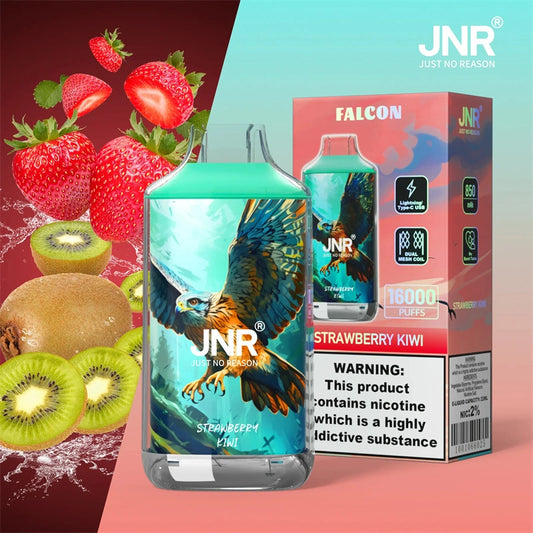 JNR Falcon 16K Puffs Strawberry Kiwi
