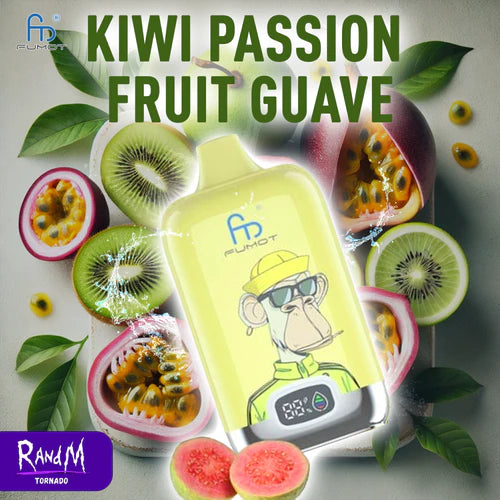 RandM Digital Box 12000 Puffs Kiwi Passion Fruit Guava