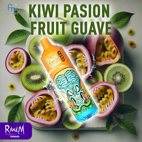 RandM Tornado 9000 – Kiwi Passion Fruit Guava