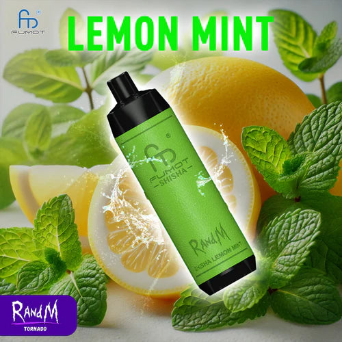 RandM Shisha 10K Puffs Lemon Mint