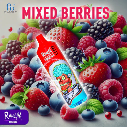 RandM Tornado 9000 Vape – Mixed Berries