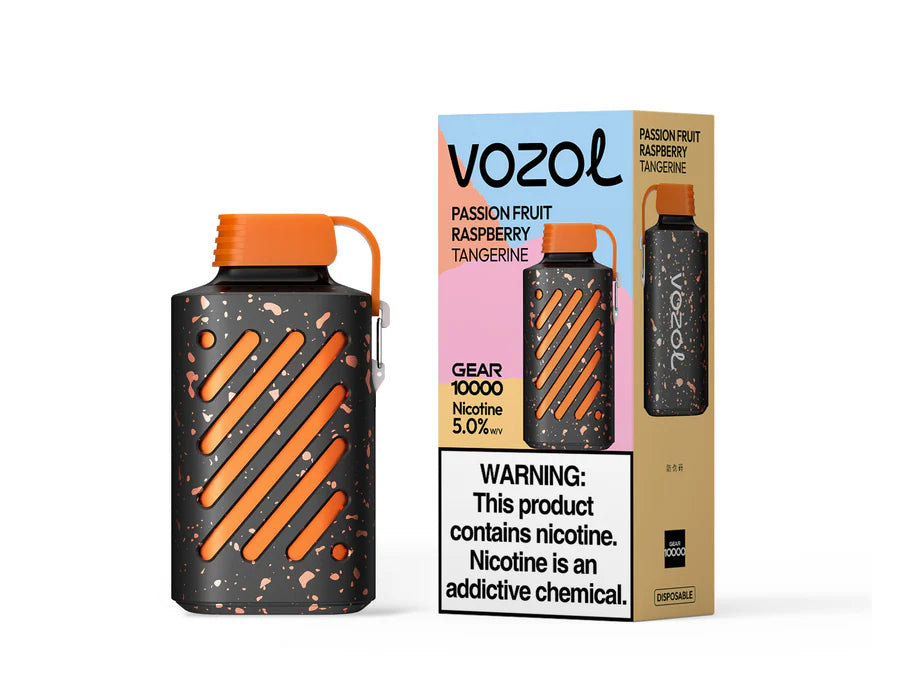 Passion Fruit Raspberry Tangerine Vozol Gear 10000 Vape