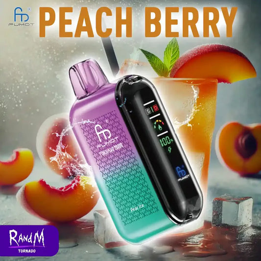RandM Tornado 20000 20K Puffs Peach Berry