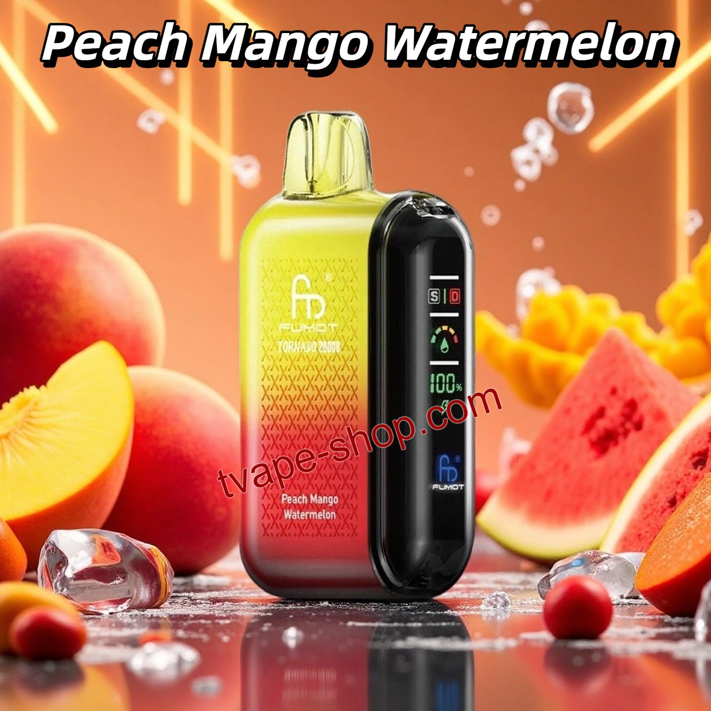RandM 20000 Puffs Peach Mango Watermelon