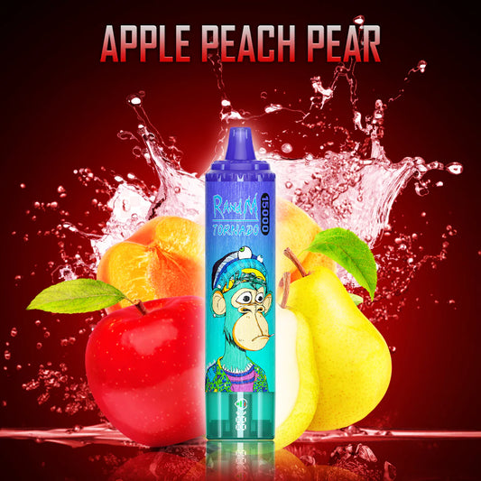 RandM Tornado 15000 Puffs Apple Peach Pear