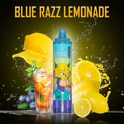RandM Tornado 15000 Blue Razz Lemonade Einweg-E-Zigarette