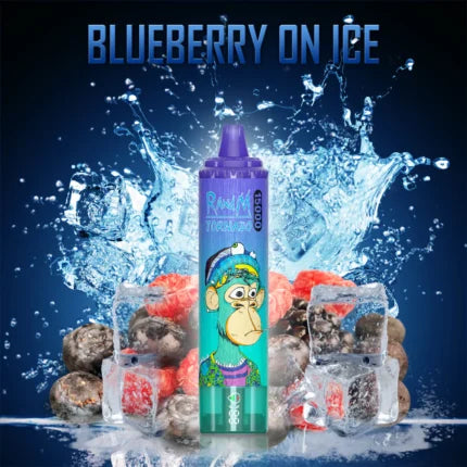 RandM Tornado 15000 Blueberry On Ice