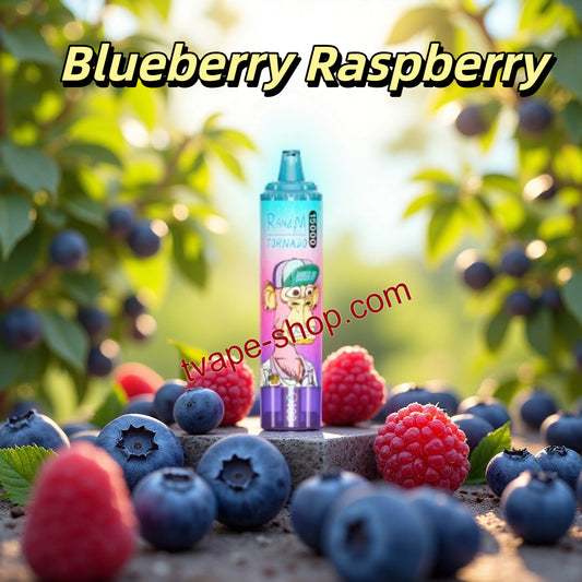 Blueberry Raspberry RandM Tornado 15000 Vape