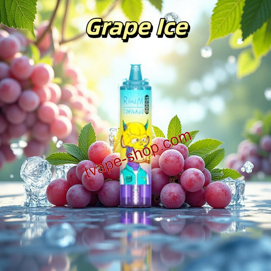 RandM Tornado 15000 Vape Grape Ice 