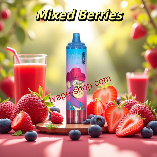 Mixed Berries RandM Tornado 15K Vape 