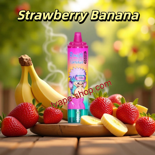 randm tornado 15000 strawberry banana