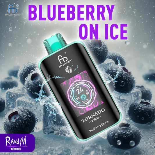 RandM Tornado 25000 Vape Blueberry on Ice