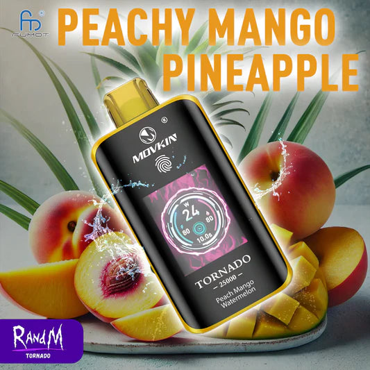 RandM Tornado 25000 Züge Peach Mango Watermelon