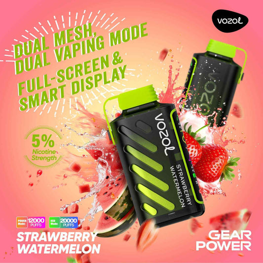 VOZOL Gear Power 20000 – Strawberry Watermelon