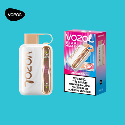 Vozol  Star 40000 Züge Strawberry Ice Vape