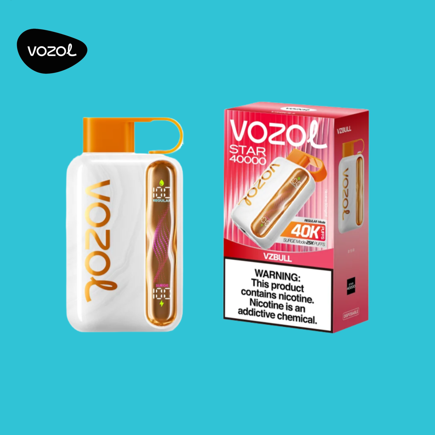 Vozol Star 40000 Vape VZBull Geschmack